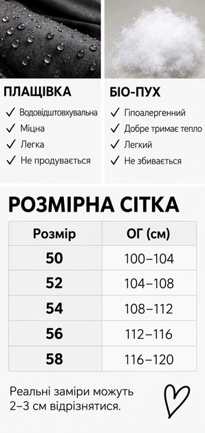 Жилетка жіноча великих розмірів«Luisa» з зручними кишенями та водовідштовхувальної тканини 52 пудровий - зображення 3