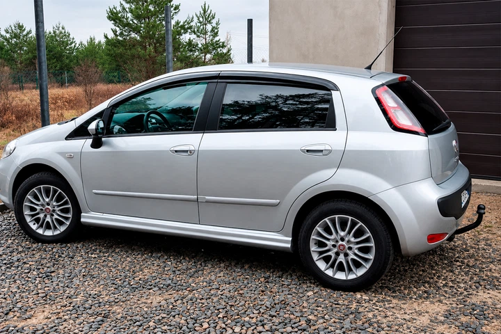 Ветровики на окна (4 шт., Sunplex Sport) для Fiat Punto Grande/EVO 2006-2018 гг - изображение 3