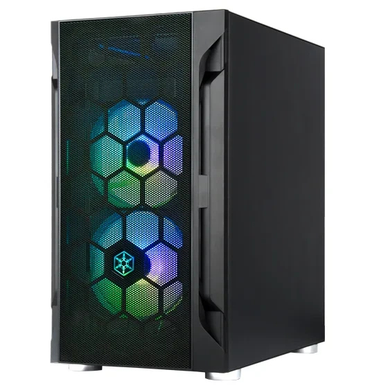Корпус SilverStone Fara FAH1MB-PRO без БП, 1xUSB3.0, 2xUSB2.0, 3x120мм, ARGB, VGA 320мм, LCS ready, TG боковая панель, mATX, черный. - изображение 7