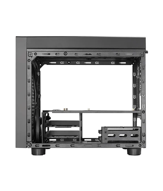 Корпус CHIEFTEC The Cube CI-03B, без БЖ, 2xUSB3.0, 1xUSB3.2 Gen2 Type-C, 1x200мм HDB, VGA 335мм, LCS ready, mATX, черный. - изображение 6