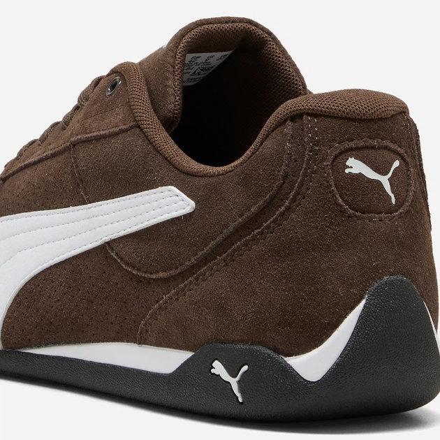 Мужские кроссовки кожаные Puma Replicatch SD 40509704 41 (7.5UK) 26.5 см Коричневые, белые (4069161620195) - изображение 5