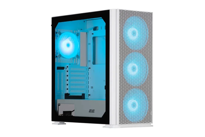 Корпус 2E Gaming белый Large Mid Tower ARGB 3x140мм 1x120мм 2xUSB3.0 1xUSBType-C - изображение 5