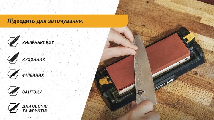 Точилка Work Sharp механическая водяная камень 1000 6000 грит для ножей. - Фото 7 Точилка Work Sharp механическая водяная камень 1000 6000 грит для ножей. - изображение 7