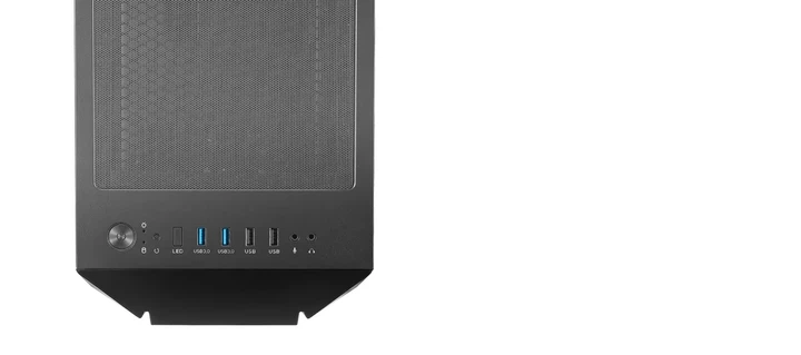 Корпус SilverStone Fara FAV1MB-PRO без БП, 2xUSB3.0, 2xUSB2.0, 1x120мм, ARGB VGA 379мм, LCS ready, TG боковая панель, mATX, черный. - изображение 3