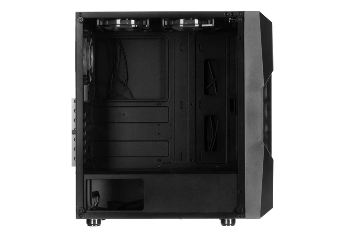 Корпус 2E GAMING Galaxy G2055 без БЖ 2xUSB3.0, 1xUSB2.0, 3x120мм ARGB, VGA 345мм, LCS ready, HUB, TG боковая панель, ATX, черный. - изображение 9