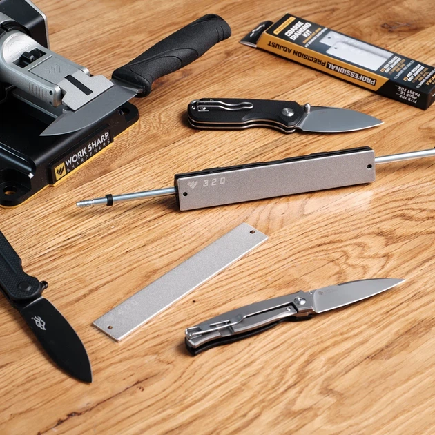 Сменные алмазные пластины Work Sharp 320 400 грит 15х2,5 см - изображение 3
