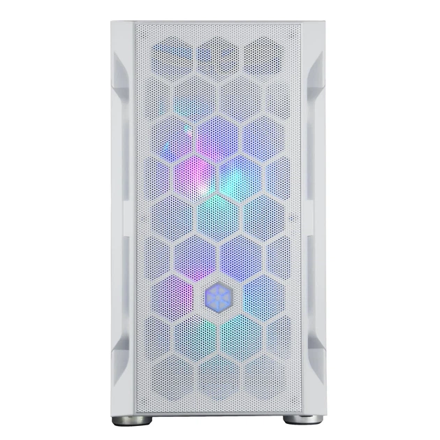 Корпус SilverStone Fara FAH1MW-PRO без БЖ, 1xUSB3.0, 2xUSB2.0, 3x120мм, ARGB VGA 320мм, LCS ready, TG боковая панель, mATX, белый. - изображение 2