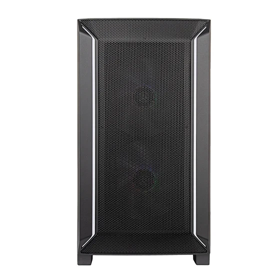 Корпус SilverStone Fara FA312Z-BG без БП, 2xUSB3.0, 2x140мм, ARGB VGA 365мм, LCS ready, TG боковая панель, mATX, черный. - изображение 7