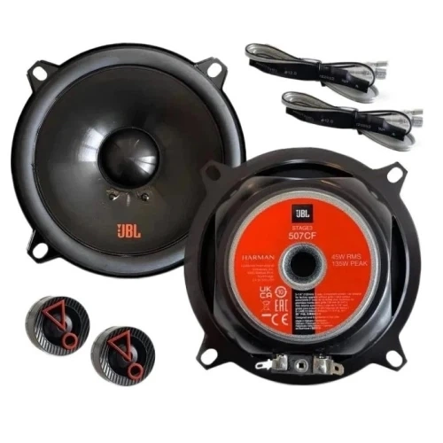 Автомобильная акустика Stage3 507CF 2-х полосная, коаксиальная, 13 см, круглая JBL 000358410 - Фото 5 Автомобильная акустика Stage3 507CF 2-х полосная, коаксиальная, 13 см, круглая JBL 000358410 - изображение 5