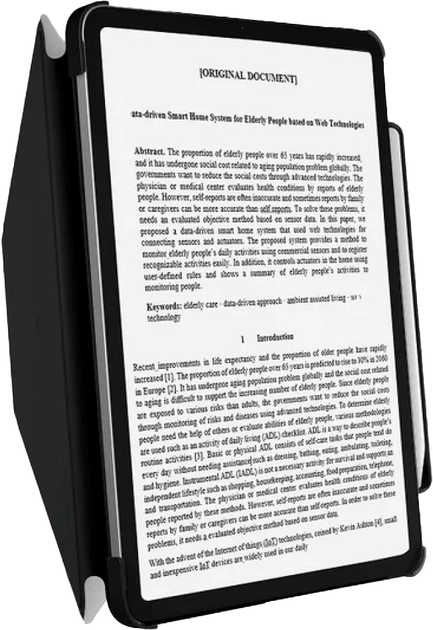 Etui na tablet MOFT Dynamic Folio do Apple iPad Pro 13" (M5)/Apple iPad Pro 13" (M4) Błękitny (6975820906273) - obraz 5