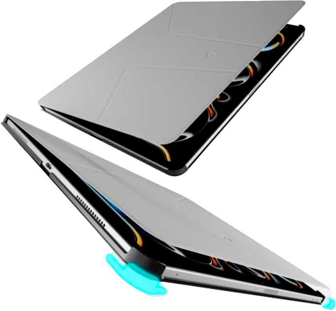 Etui na tablet MOFT Dynamic Folio do Apple iPad Air 13" (M4)/Apple iPad Air 13" (M3)/Apple iPad Air 13" (M2) Błękitny (6975820906310) - obraz 9