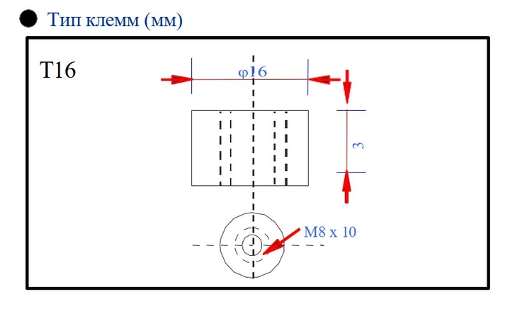 Акумулятор LiFePO4 12.8V 200 Ah 2560Wh 100A BMS NPP LFP12.8-200 (3000/7000 циклів при розряді 100/20%) - изображение 6