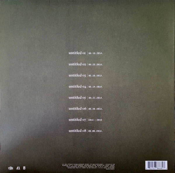 Kendrick Lamar - Untitled Unmastered 2016 (00602547866813) Interscope/EU Mint Виниловая пластинка (art.242567) - Фото 2 Kendrick Lamar - Untitled Unmastered 2016 (00602547866813) Interscope/EU Mint Виниловая пластинка (art.242567) - изображение 2