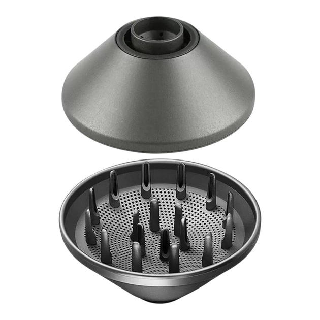 Насадка-диффузор для фена Dyson HD01, HD02, HD03, HD04, HD07, HD11, HD16 T-6010 - Фото 3 Насадка-диффузор для фена Dyson HD01, HD02, HD03, HD04, HD07, HD11, HD16 T-6010 - изображение 3