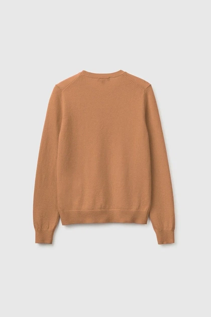 Светр Benetton 46(L) Коричневий (158115) - Фото 3 Светр Benetton 46(L) Коричневий (158115) - зображення 3