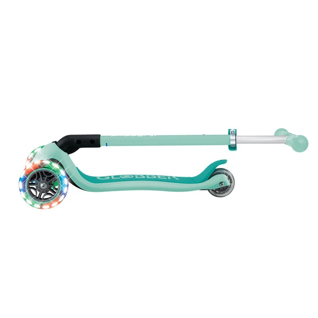 Детский самокат Globber Primo Foldable Lights Mint от 3 до 7 лет (432-706-4) - Фото 3 Детский самокат Globber Primo Foldable Lights Mint от 3 до 7 лет (432-706-4) - изображение 3