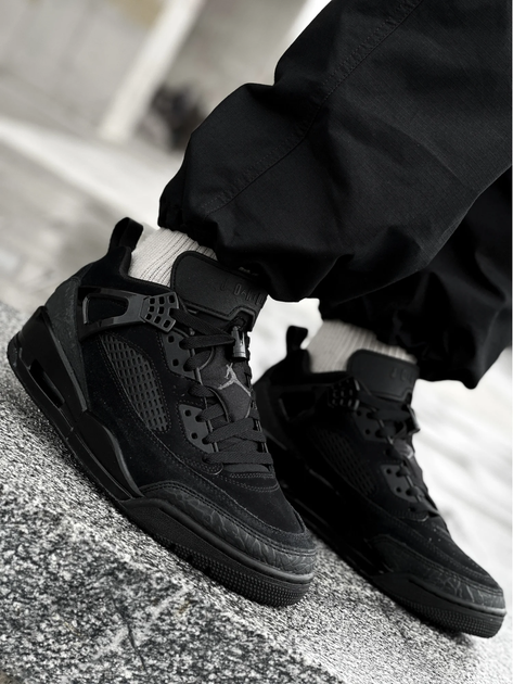 Кросівки Jordan Spizike Low “Black Cat” FQ1759-001 (8us/26см 41eur) - зображення 2
