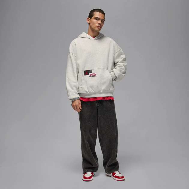Худі Jordan Brooklyn Oversized Pullover Fleece Hoodie IM7943-050 (L) - Фото 8 Худі Jordan Brooklyn Oversized Pullover Fleece Hoodie IM7943-050 (L) - зображення 8