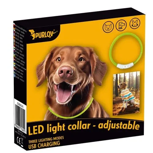 Світлодіодний LED нашийник регульований Purlov 24200 - изображение 4