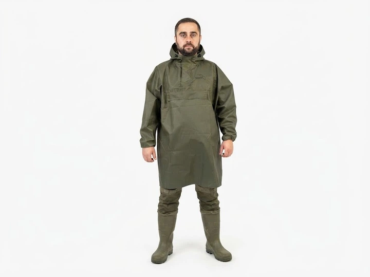 Дощовик Poncho Horizont (khaki 115PU), Размер Универсальный AMN122729 - Фото 1 Дощовик Poncho Horizont (khaki 115PU), Размер Универсальный AMN122729 - изображение 1