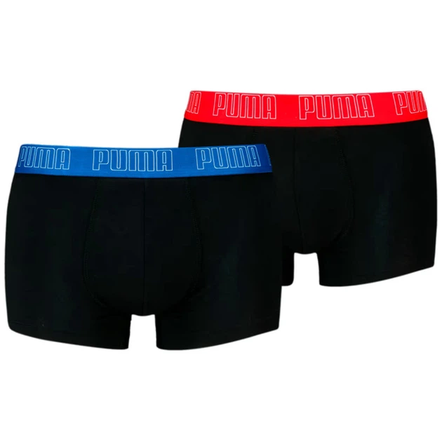 Труси PUMA MEN EVERYDAY TRUNK 2P Puma 938321-06 48-50 Чорний (8720245557030) - Фото 1 Труси PUMA MEN EVERYDAY TRUNK 2P Puma 938321-06 48-50 Чорний (8720245557030) - изображение 1