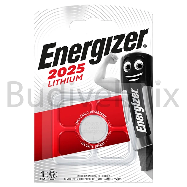 Батарейка ENERGIZER CR2025 Lithium літієва 1 шт - Фото 1 Батарейка ENERGIZER CR2025 Lithium літієва 1 шт - изображение 1