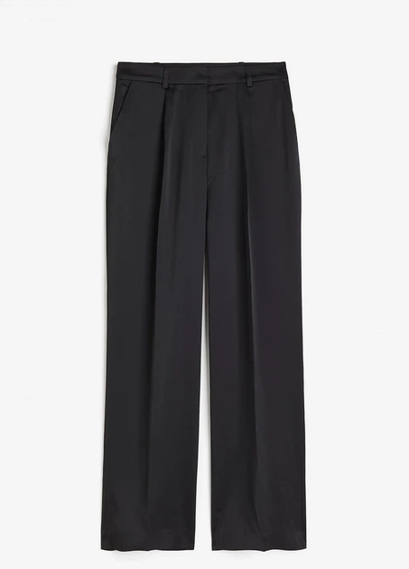 Штани H&M 18444 Чорний 44 (1207) - Фото 3 Штани H&M 18444 Чорний 44 (1207) - изображение 3