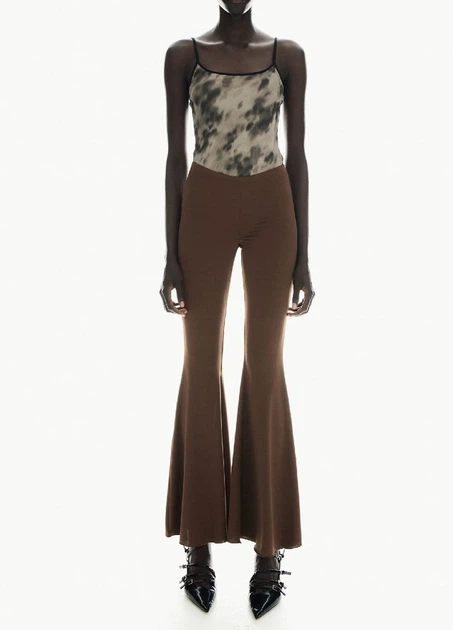 Штани H&M 18453 Темний коричневий S (1221) - Фото 1 Штани H&M 18453 Темний коричневий S (1221) - изображение 1