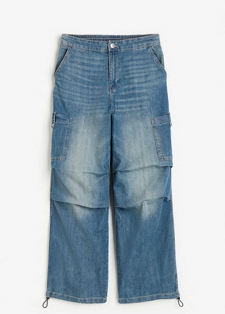 Штани H&M 18441 Синій XL (1203) - Фото 3 Штани H&M 18441 Синій XL (1203) - изображение 3