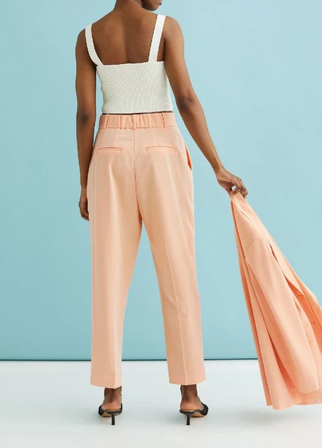 Штани H&M 18406 Світлий помаранчевий 48 (1011) - изображение 2