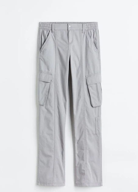 Штани H&M 18416 Світлий сірий 32 (1083) - изображение 3