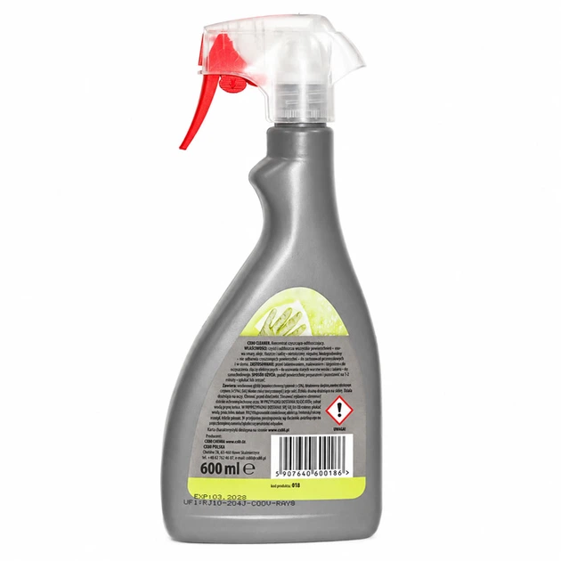 Універсальний очищувач та знежирювач для різних поверхонь CX80 CLEANER (600 мл) (xx) - зображення 3