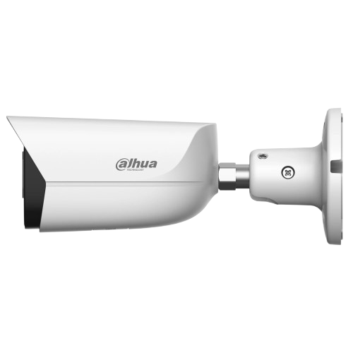 IP-камера видеонаблюдения Dahua DH-IPC-HFW3449E-S-IL 4 Мп 2.8 мм с микрофоном, IP67, MicroSD до 512 ГБ White - изображение 3