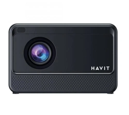 Проектор HV-PJ211 Pro, Black, Android TV 9.0, WiFi / Bluetooth, 1280x720, 180 Лм, 1000:1 Havit (2000003570041) - Фото 2 Проектор HV-PJ211 Pro, Black, Android TV 9.0, WiFi / Bluetooth, 1280x720, 180 Лм, 1000:1 Havit (2000003570041) - зображення 2