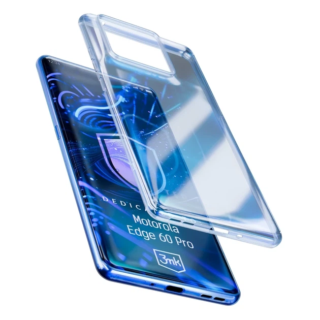 Чехол 3mk Clear Case для Motorola Edge 60 Pro Clear (5903108663311) - изображение 2
