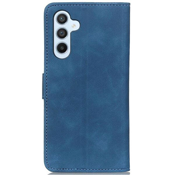 Чехол-книжка с застежкой KHAZNEH Retro Wallet для Samsung Galaxy S26 FE - Blue - Фото 5 Чехол-книжка с застежкой KHAZNEH Retro Wallet для Samsung Galaxy S26 FE - Blue - изображение 5