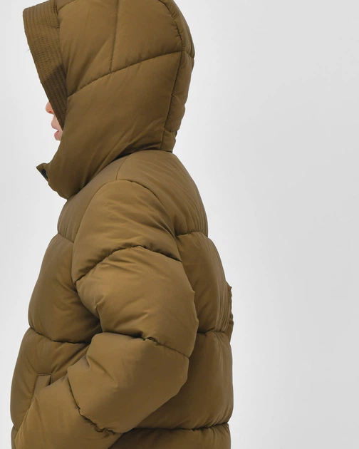 Пуховик класичний для хлопчика X-Woyz DT-8373-1 60159 128 см хакі - Фото 4 Пуховик класичний для хлопчика X-Woyz DT-8373-1 60159 128 см хакі - изображение 4
