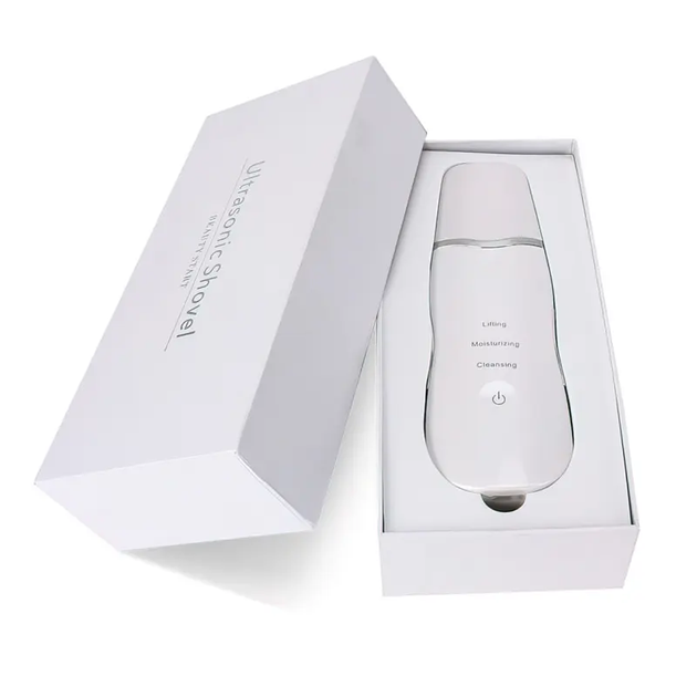 Ультразвуковой скраббер портативный для чистки лица Face Cleaner 8816 / Очиститель поров / Скрабер лифтинг - изображение 5