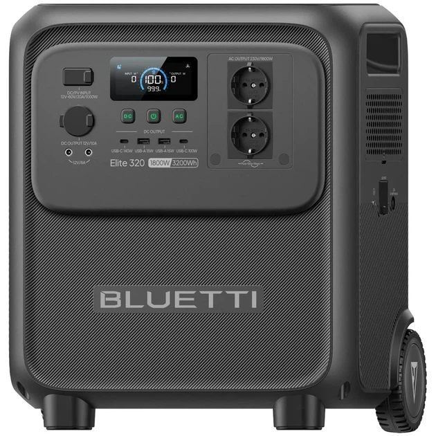 Зарядная станция BLUETTI Elite 320 1800W 3200Wh (EL320) - Фото 3 Зарядная станция BLUETTI Elite 320 1800W 3200Wh (EL320) - изображение 3