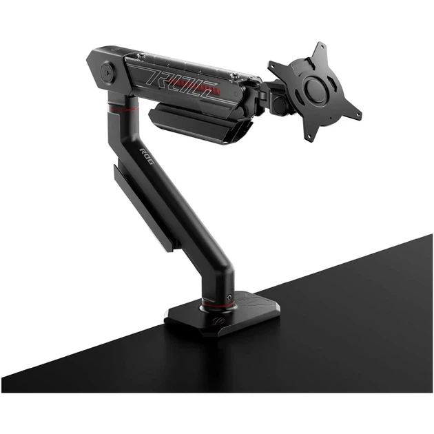 Кріплення для монітора (кронштейн) ASUS ROG Ergo Monitor Arm AAS01R (90LA00Q0-B01D71) - Фото 2 Кріплення для монітора (кронштейн) ASUS ROG Ergo Monitor Arm AAS01R (90LA00Q0-B01D71) - зображення 2