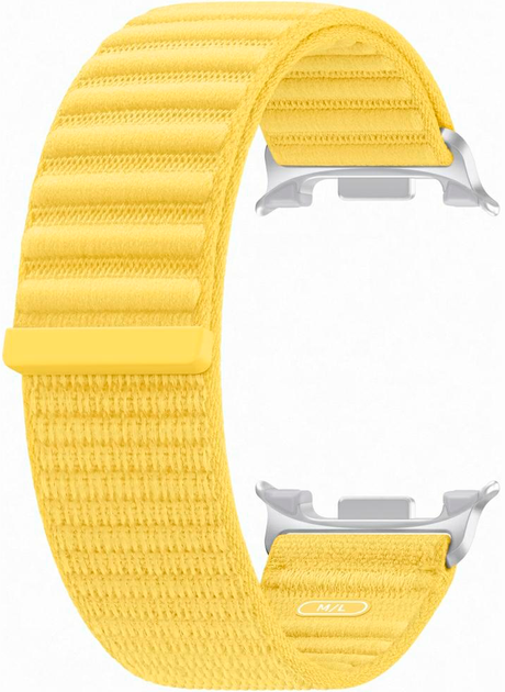 Ремінець Samsung Fabric для Galaxy Watch9 M/L Yellow (ET-SVL33LYEGEU) - Фото 1 Ремінець Samsung Fabric для Galaxy Watch9 M/L Yellow (ET-SVL33LYEGEU) - зображення 1