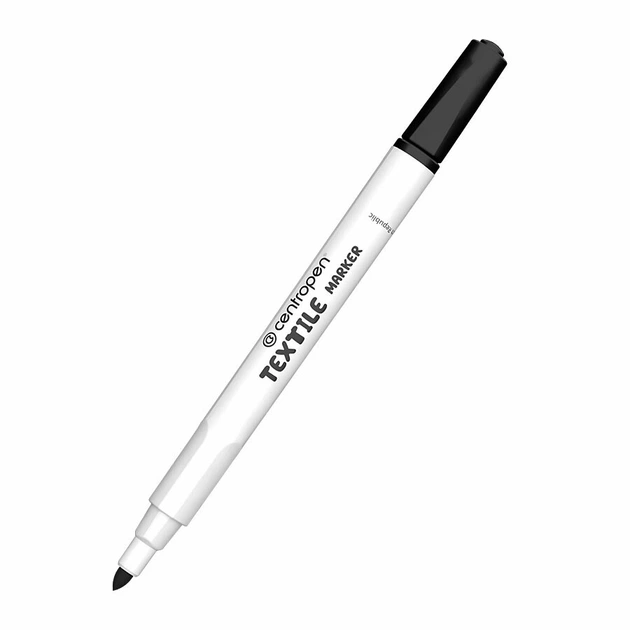 Набор перманентных маркеров для текстиля Centropen Textile 1,8 мм 6 цветов (2739.6) - Фото 2 Набор перманентных маркеров для текстиля Centropen Textile 1,8 мм 6 цветов (2739.6) - изображение 2