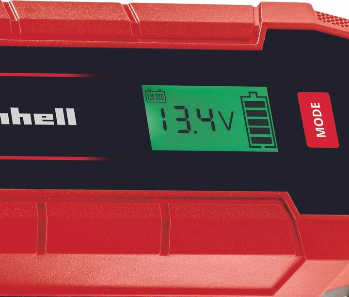 Зарядное устройство Einhell CE-BC 5 M 12В 3-120А·ч пластик микропроцессорный контроль - изображение 5