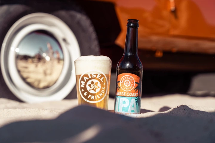 Упаковка пива Maisel & Friends West Coast IPA светлое 6.6% 0.33 л х 24 шт (40173337) - изображение 3