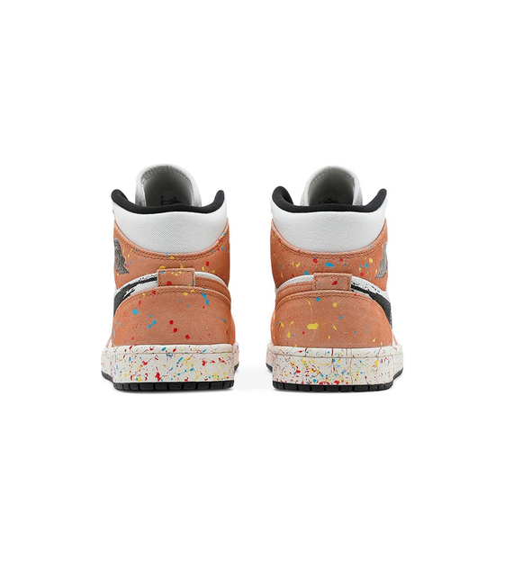 Кроссовки Air Jordan 1 Mid SE 'Brushstroke' DA8005-100 (10us/28см 44eur) - Фото 4 Кроссовки Air Jordan 1 Mid SE 'Brushstroke' DA8005-100 (10us/28см 44eur) - изображение 4