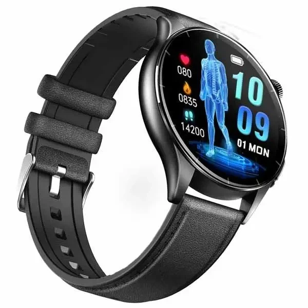 Умные часы MARSYU ET458 ECG с Bluetooth-звонками, контролем пульса, SpO и сна, черный - Фото 4 Умные часы MARSYU ET458 ECG с Bluetooth-звонками, контролем пульса, SpO и сна, черный - изображение 4