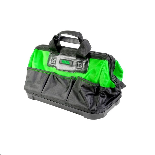 Сумка для инструментов MASTERTOOL 460х250х300 мм 8 карманов, пластиковое дно (79-1918) 4656252 - Фото 1 Сумка для инструментов MASTERTOOL 460х250х300 мм 8 карманов, пластиковое дно (79-1918) 4656252 - изображение 1