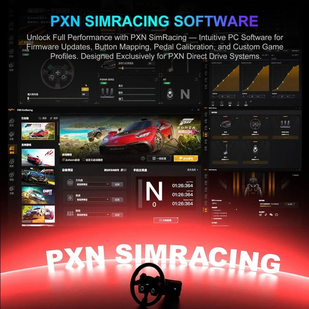 Руль PXN WCS R2 for PC RGB 33cм - Фото 10 Руль PXN WCS R2 for PC RGB 33cм - изображение 10