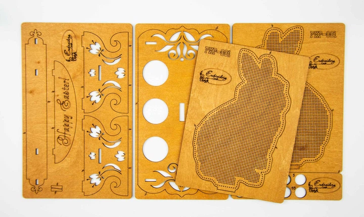 Набір для вишивання ниткою ТМ Embroidery Craft Кролик PHPN-001 4641334 - Фото 3 Набір для вишивання ниткою ТМ Embroidery Craft Кролик PHPN-001 4641334 - зображення 3