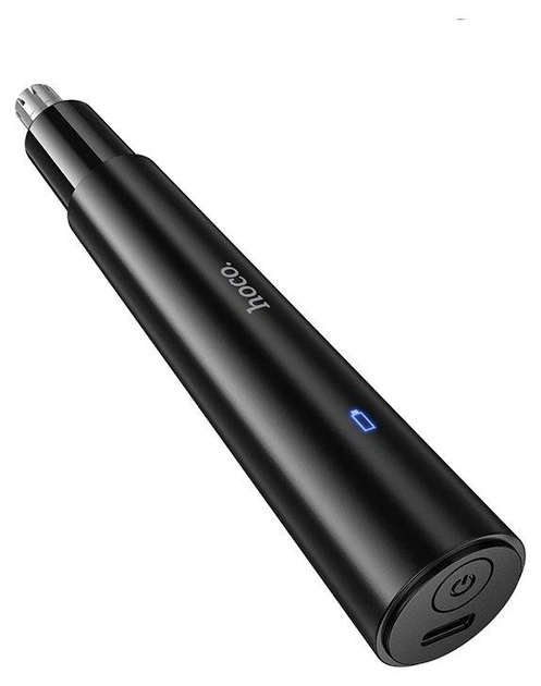 Тример Hoco HP37 3in1 Multi-functional Nose Hair Trimmer 350mAh Black - Фото 3 Тример Hoco HP37 3in1 Multi-functional Nose Hair Trimmer 350mAh Black - изображение 3